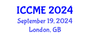 International Conference on Construction Management and Economics (ICCME) September 19, 2024 - London, United Kingdom