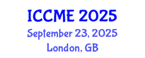 International Conference on Construction Management and Economics (ICCME) September 23, 2025 - London, United Kingdom