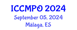International Conference on Construction Management and Project Organization (ICCMPO) September 05, 2024 - Málaga, Spain
