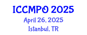 International Conference on Construction Management and Project Organization (ICCMPO) April 26, 2025 - Istanbul, Turkey