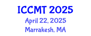 International Conference on Construction Management and Technology (ICCMT) April 22, 2025 - Marrakesh, Morocco