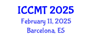 International Conference on Construction Management and Technology (ICCMT) February 11, 2025 - Barcelona, Spain