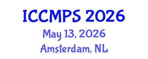 International Conference on Construction Management, Planning and Scheduling (ICCMPS) May 13, 2026 - Amsterdam, Netherlands