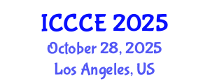International Conference on Construction Materials and Civil Engineering (ICCCE) October 28, 2025 - Los Angeles, United States