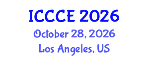 International Conference on Construction Materials and Civil Engineering (ICCCE) October 28, 2026 - Los Angeles, United States