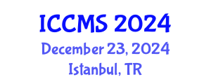 International Conference on Construction Materials and Structures (ICCMS) December 23, 2024 - Istanbul, Turkey