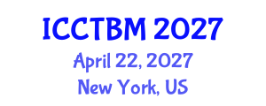 International Conference on Construction Technology and Building Materials (ICCTBM) April 22, 2027 - New York, United States International Conference on Construction Technology and Building Materials (ICCTBM) April 22, 2027 - New York, United States