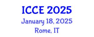International Conference on Consumer Electronics (ICCE) January 18, 2025 - Rome, Italy