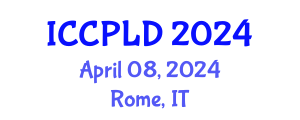 International Conference on Consumer Protection and Law Discussions (ICCPLD) April 08, 2024 - Rome, Italy