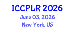 International Conference on Consumer Protection Law and Regulations (ICCPLR) June 03, 2026 - New York, United States