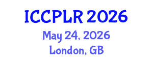 International Conference on Consumer Protection Law and Regulations (ICCPLR) May 24, 2026 - London, United Kingdom