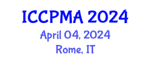 International Conference on Consumer Psychology, Marketing and Advertising (ICCPMA) April 04, 2024 - Rome, Italy