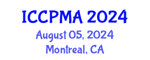 International Conference on Consumer Psychology, Marketing and Advertising (ICCPMA) August 05, 2024 - Montreal, Canada