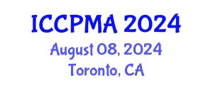 International Conference on Consumer Psychology, Marketing and Advertising (ICCPMA) August 08, 2024 - Toronto, Canada