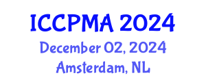 International Conference on Consumer Psychology, Marketing and Advertising (ICCPMA) December 02, 2024 - Amsterdam, Netherlands