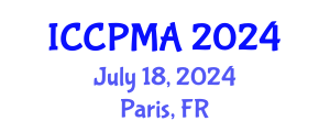 International Conference on Consumer Psychology, Marketing and Advertising (ICCPMA) July 18, 2024 - Paris, France