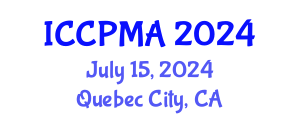 International Conference on Consumer Psychology, Marketing and Advertising (ICCPMA) July 15, 2024 - Quebec City, Canada