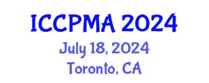 International Conference on Consumer Psychology, Marketing and Advertising (ICCPMA) July 18, 2024 - Toronto, Canada