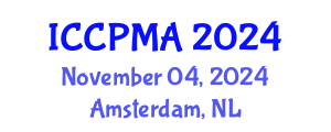 International Conference on Consumer Psychology, Marketing and Advertising (ICCPMA) November 04, 2024 - Amsterdam, Netherlands