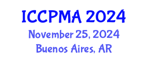 International Conference on Consumer Psychology, Marketing and Advertising (ICCPMA) November 25, 2024 - Buenos Aires, Argentina