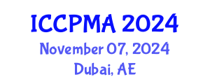 International Conference on Consumer Psychology, Marketing and Advertising (ICCPMA) November 07, 2024 - Dubai, United Arab Emirates