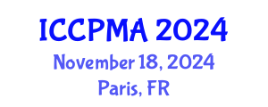 International Conference on Consumer Psychology, Marketing and Advertising (ICCPMA) November 18, 2024 - Paris, France