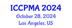 International Conference on Consumer Psychology, Marketing and Advertising (ICCPMA) October 28, 2024 - Los Angeles, United States