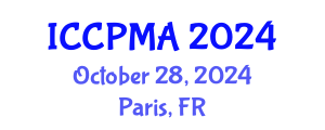 International Conference on Consumer Psychology, Marketing and Advertising (ICCPMA) October 28, 2024 - Paris, France