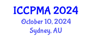 International Conference on Consumer Psychology, Marketing and Advertising (ICCPMA) October 10, 2024 - Sydney, Australia
