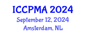 International Conference on Consumer Psychology, Marketing and Advertising (ICCPMA) September 12, 2024 - Amsterdam, Netherlands