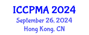 International Conference on Consumer Psychology, Marketing and Advertising (ICCPMA) September 26, 2024 - Hong Kong, China