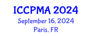 International Conference on Consumer Psychology, Marketing and Advertising (ICCPMA) September 16, 2024 - Paris, France