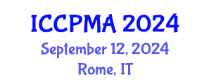 International Conference on Consumer Psychology, Marketing and Advertising (ICCPMA) September 12, 2024 - Rome, Italy