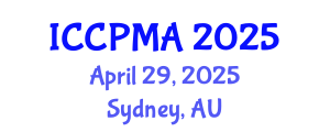International Conference on Consumer Psychology, Marketing and Advertising (ICCPMA) April 29, 2025 - Sydney, Australia