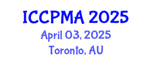 International Conference on Consumer Psychology, Marketing and Advertising (ICCPMA) April 03, 2025 - Toronto, Australia