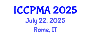International Conference on Consumer Psychology, Marketing and Advertising (ICCPMA) July 22, 2025 - Rome, Italy