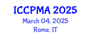 International Conference on Consumer Psychology, Marketing and Advertising (ICCPMA) March 04, 2025 - Rome, Italy