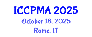 International Conference on Consumer Psychology, Marketing and Advertising (ICCPMA) October 18, 2025 - Rome, Italy