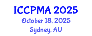 International Conference on Consumer Psychology, Marketing and Advertising (ICCPMA) October 18, 2025 - Sydney, Australia
