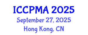 International Conference on Consumer Psychology, Marketing and Advertising (ICCPMA) September 27, 2025 - Hong Kong, China