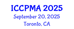 International Conference on Consumer Psychology, Marketing and Advertising (ICCPMA) September 20, 2025 - Toronto, Canada