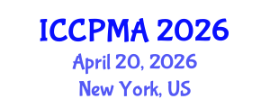 International Conference on Consumer Psychology, Marketing and Advertising (ICCPMA) April 20, 2026 - New York, United States International Conference on Consumer Psychology, Marketing and Advertising (ICCPMA) April 20, 2026 - New York, United States