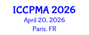 International Conference on Consumer Psychology, Marketing and Advertising (ICCPMA) April 20, 2026 - Paris, France International Conference on Consumer Psychology, Marketing and Advertising (ICCPMA) April 20, 2026 - Paris, France