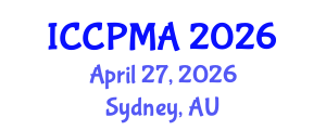 International Conference on Consumer Psychology, Marketing and Advertising (ICCPMA) April 27, 2026 - Sydney, Australia International Conference on Consumer Psychology, Marketing and Advertising (ICCPMA) April 27, 2026 - Sydney, Australia