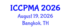 International Conference on Consumer Psychology, Marketing and Advertising (ICCPMA) August 19, 2026 - Bangkok, Thailand International Conference on Consumer Psychology, Marketing and Advertising (ICCPMA) August 19, 2026 - Bangkok, Thailand