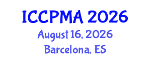 International Conference on Consumer Psychology, Marketing and Advertising (ICCPMA) August 16, 2026 - Barcelona, Spain International Conference on Consumer Psychology, Marketing and Advertising (ICCPMA) August 16, 2026 - Barcelona, Spain