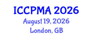 International Conference on Consumer Psychology, Marketing and Advertising (ICCPMA) August 19, 2026 - London, United Kingdom International Conference on Consumer Psychology, Marketing and Advertising (ICCPMA) August 19, 2026 - London, United Kingdom