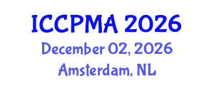 International Conference on Consumer Psychology, Marketing and Advertising (ICCPMA) December 02, 2026 - Amsterdam, Netherlands International Conference on Consumer Psychology, Marketing and Advertising (ICCPMA) December 02, 2026 - Amsterdam, Netherlands