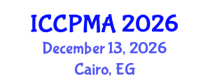 International Conference on Consumer Psychology, Marketing and Advertising (ICCPMA) December 13, 2026 - Cairo, Egypt
