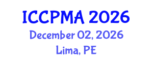 International Conference on Consumer Psychology, Marketing and Advertising (ICCPMA) December 02, 2026 - Lima, Peru